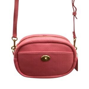 NWT Coach Purse Women’s One Size “Watermelon” Soft Pebbled Leather Dust Bag Pink